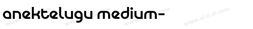 anektelugu medium字体转换